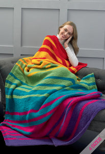 Knitting Pattern: Throws in Super Chunky Yarn