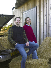 Load image into Gallery viewer, NEW Knitting Pattern: Aran Sweater and Slipover for Adults

