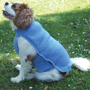 Knitting Pattern: Dog Coats and Blanket in DK and Aran Yarn