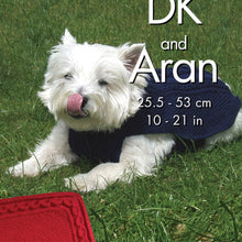 Load image into Gallery viewer, Knitting Pattern: Dog Coats and Blanket in DK and Aran Yarn
