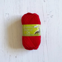 Load image into Gallery viewer, DK Yarn: Merino Blend, Red, 50g
