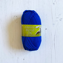 Load image into Gallery viewer, DK Yarn: Merino Blend, Royal Blue, 50g
