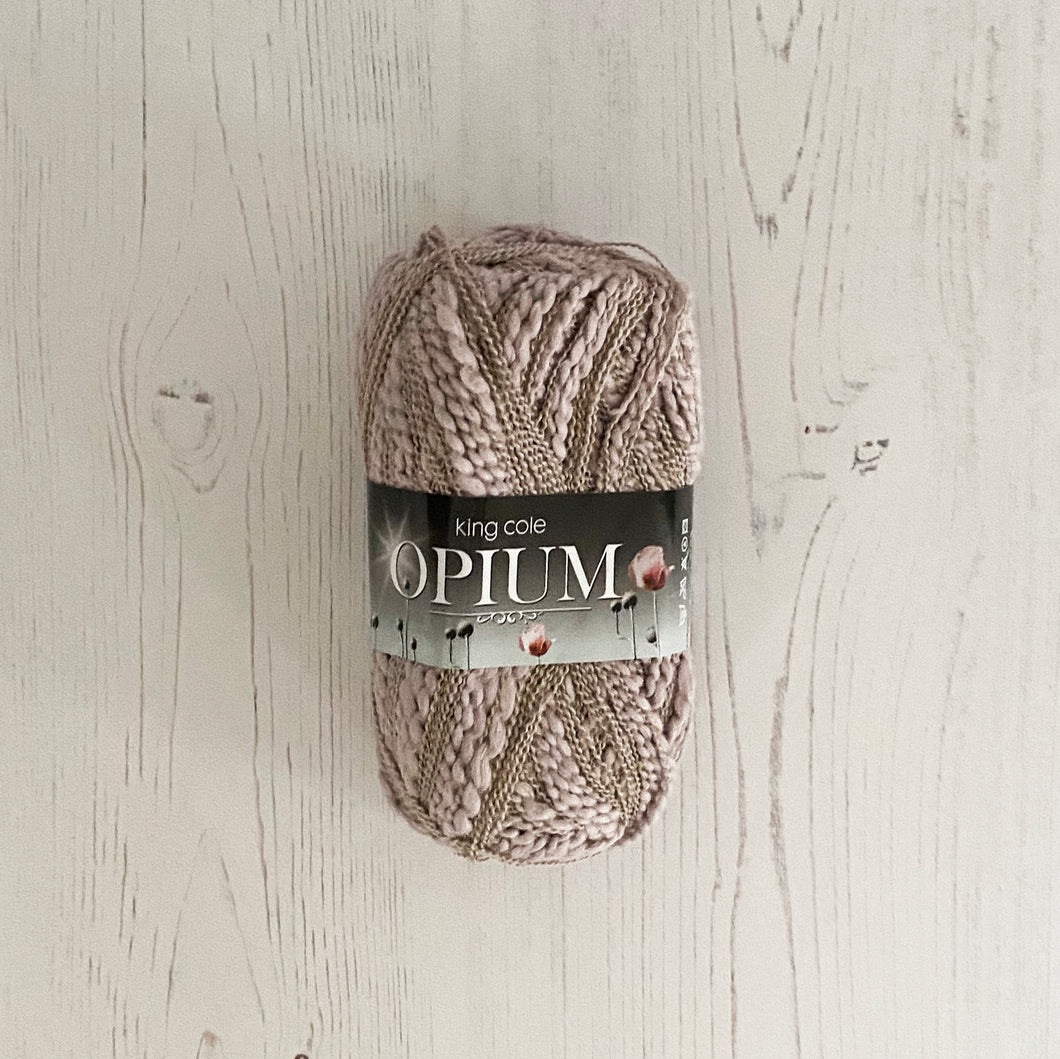Chunky Yarn: Opium, Pebble, 100g