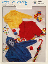 Load image into Gallery viewer, Knitting Pattern: Aran Jackets for Kids
