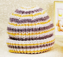 Load image into Gallery viewer, Knitting Pattern: Baby Hats. Five Designs for Newborn to 2 Years
