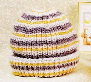 Knitting Pattern: Baby Hats. Five Designs for Newborn to 2 Years