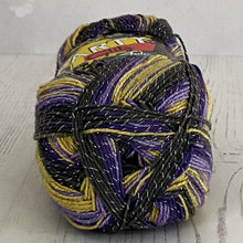 Load image into Gallery viewer, Sock Yarn: Party Glitz 4 Ply in Sugar Plum, 100g ball
