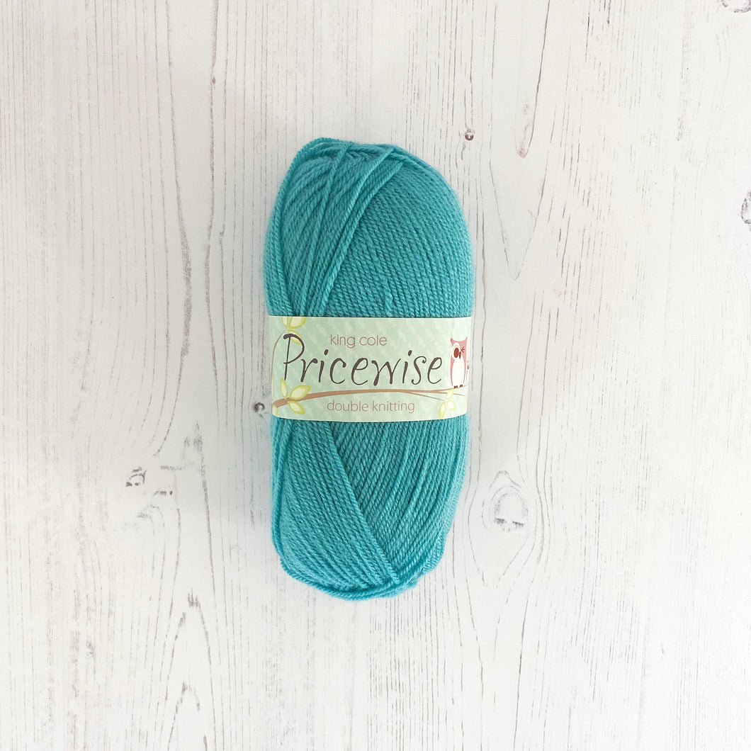 DK Yarn: King Cole Pricewise DK, Menthol, 100g