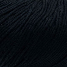 Load image into Gallery viewer, Yarn: Wool and the Gang Shiny Happy Cotton in Cinder Black, 100g

