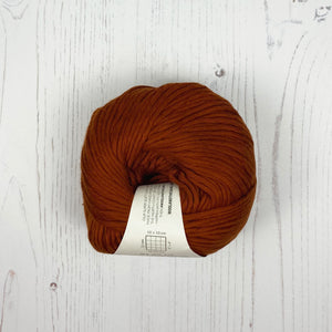 Yarn: Wool and the Gang Shiny Happy Cotton in Cinnamon Dust, 100g