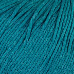 Yarn: Wool and the Gang Shiny Happy Cotton in Turquoise Waters, 100g