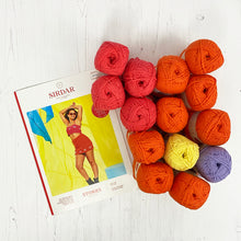 Load image into Gallery viewer, Pattern + Yarn: Knitted Skirt and Top in Sirdar Stories Cotton Yarn
