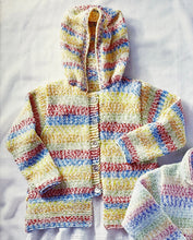 Load image into Gallery viewer, Knitting Pattern: Aran Jacket and Hoodie for 2-13 years
