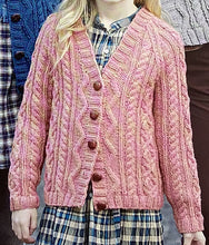 Load image into Gallery viewer, Knitting Pattern: Aran Cardigans for Men, Ladies and Kids
