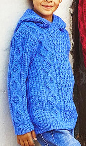 Knitting Pattern: Aran Sweaters for Children and Adults