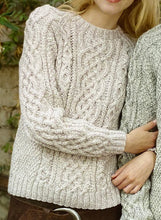 Load image into Gallery viewer, Knitting Pattern: Aran Sweaters for Men, Ladies and Kids
