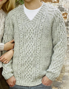 Knitting Pattern: Aran Sweaters for Men, Ladies and Kids