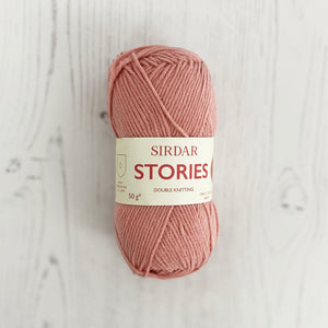 DK Yarn: Sirdar Stories Cotton Yarn, Beach Club, Dusky Pink, 50g