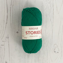 Load image into Gallery viewer, DK Yarn: Sirdar Stories Cotton Yarn, Carnival, Green, 50g
