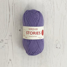 Load image into Gallery viewer, DK Yarn: Sirdar Stories Cotton Yarn, Dreamers, Light Purple, 50g
