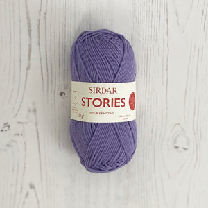 DK Yarn: Sirdar Stories Cotton Yarn, Dreamers, Light Purple, 50g