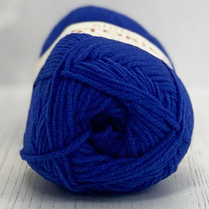 DK Yarn: Sirdar Stories Cotton Yarn, Karma, Royal Blue, 50g