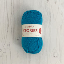 Load image into Gallery viewer, DK Yarn: Sirdar Stories Cotton Yarn, Surf, Bright Blue, 50g
