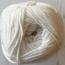 Load image into Gallery viewer, DK Yarn: Sirdar Stories Cotton Yarn, Invite, White, 50g
