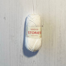 Load image into Gallery viewer, DK Yarn: Sirdar Stories Cotton Yarn, Invite, White, 50g
