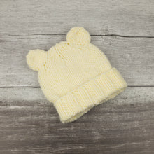 Load image into Gallery viewer, Pattern + Yarn: Baby Hat in Cream or Pink Chunky Baby Yarn
