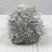 Load image into Gallery viewer, Yarn: Tinsel Chunky in Argent, 50g Ball
