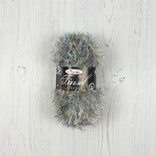 Load image into Gallery viewer, Yarn: Tinsel Chunky in Argent, 50g Ball
