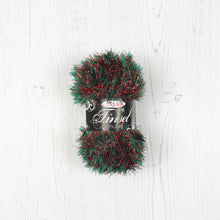 Load image into Gallery viewer, Yarn: Tinsel Chunky in Christmas, 50g Ball
