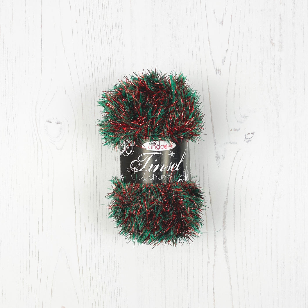 Yarn: Tinsel Chunky in Christmas, 50g Ball