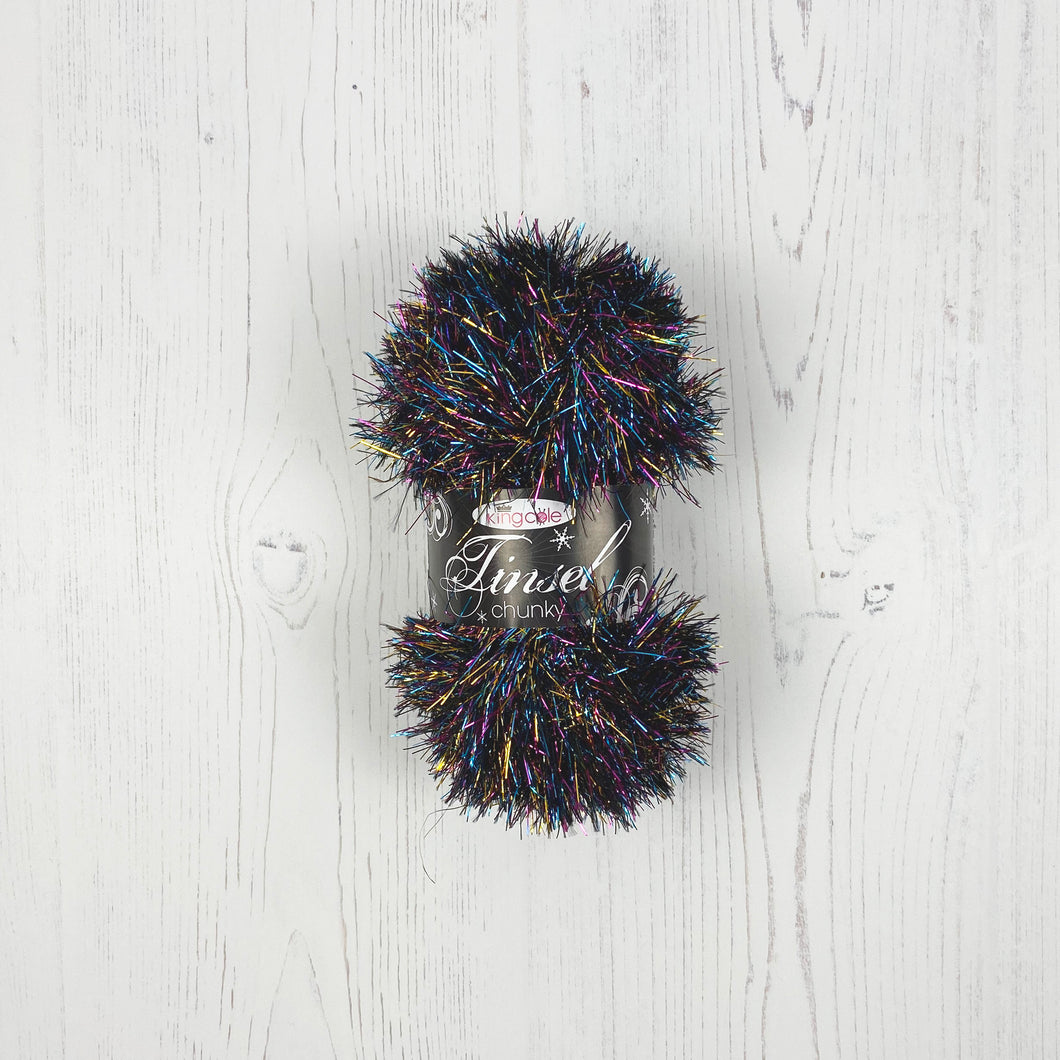 Yarn: Tinsel Chunky in Circus, 50g Ball