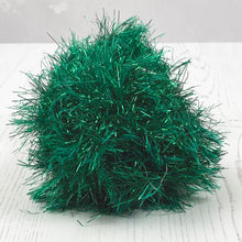 Load image into Gallery viewer, Yarn: Tinsel Chunky in Emerald, 50g Ball
