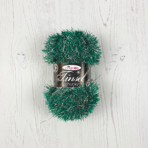 Yarn: Tinsel Chunky in Fir, 50g Ball