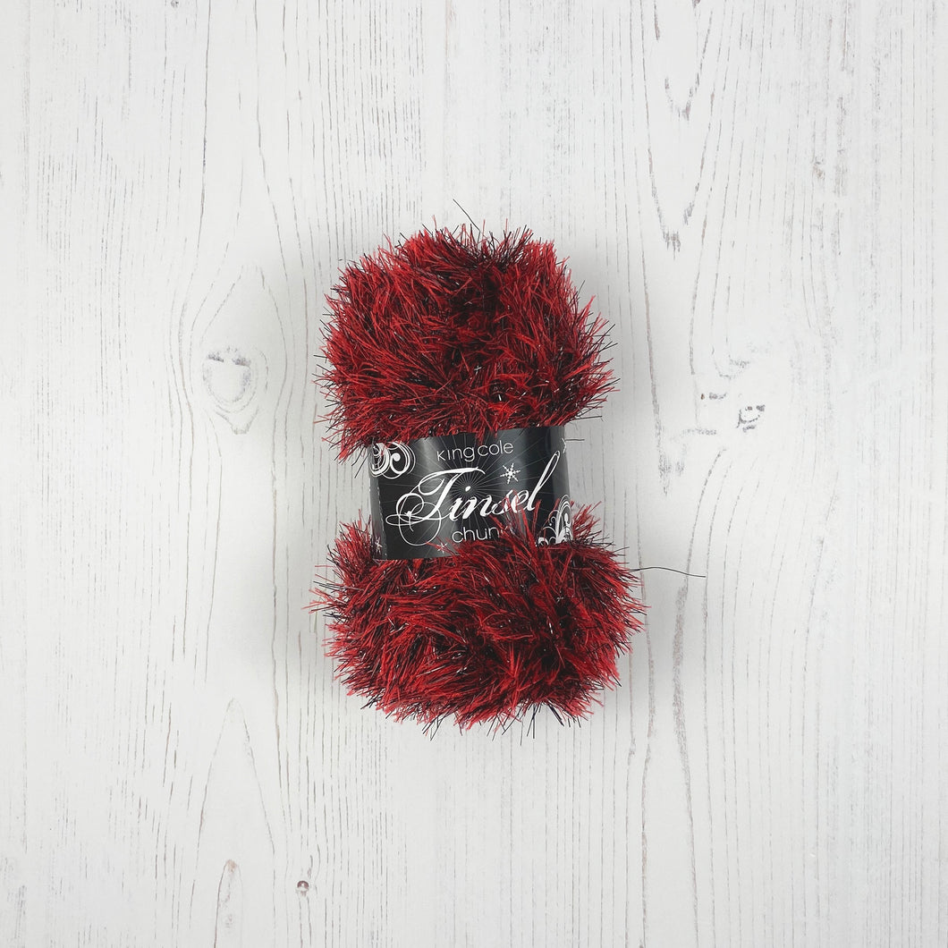 Yarn: Tinsel Chunky in Matador, 50g Ball