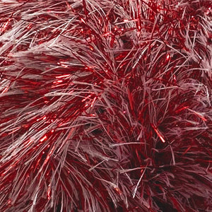 Yarn: Tinsel Chunky in Red Snow, 50g Ball