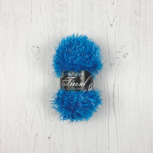 Yarn: Tinsel Chunky in Turquoise, 50g Ball