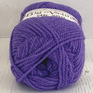 DK Yarn: King Cole Big Value DK, Violet, 50g