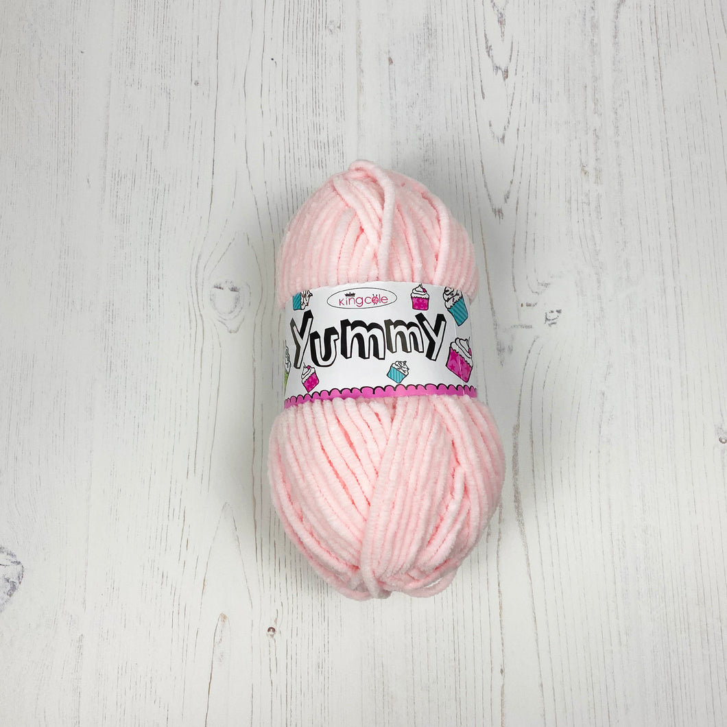 Chunky Yarn: Yummy, Pink, 100g