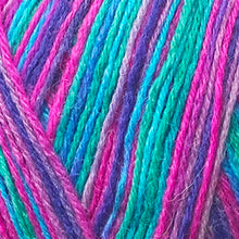 Load image into Gallery viewer, Sock Yarn: Zig Zag 4 Ply in Butterfly, 100g Ball
