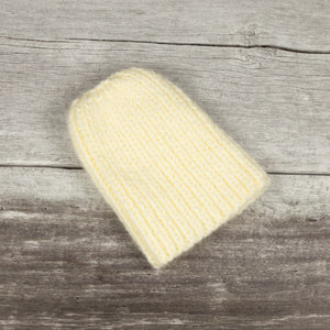 Pattern + Yarn: Baby Hat in Cream or Pink Chunky Baby Yarn