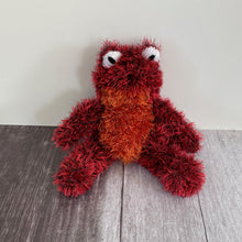 Load image into Gallery viewer, Knitting Kit: Frog Toy in Tinsel Yarn
