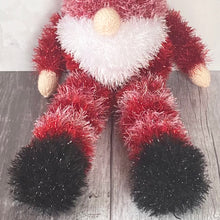 Load image into Gallery viewer, Knitting Kit: Gnome in Red Tinsel Yarn
