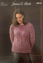 Load image into Gallery viewer, Knitting Pattern: Ladies Sweater in Chunky Yarn
