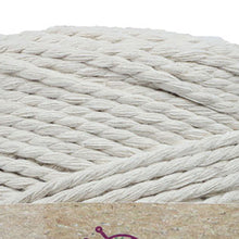 Load image into Gallery viewer, Yarn: Retwisst Macrame Rope, 3mm, Natural, 100% Cotton, 500g
