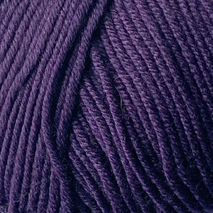 DK Yarn: Jenny Watson Pure Merino DK Yarn in Aubergine