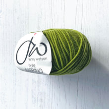 Load image into Gallery viewer, DK Yarn: Jenny Watson Pure Merino DK Yarn in Green
